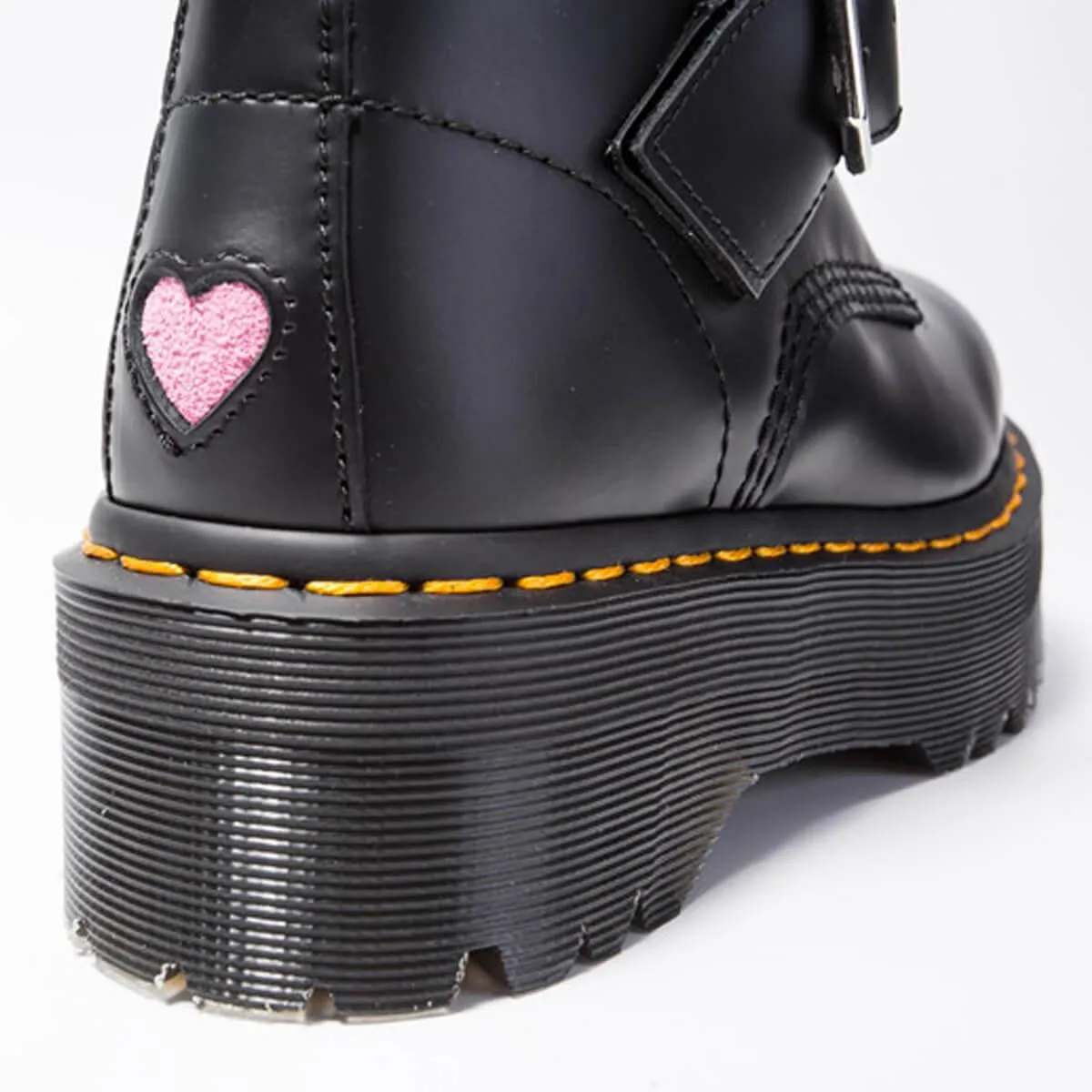 benpaolv Heart Buckle Aesthetic Martens Boots