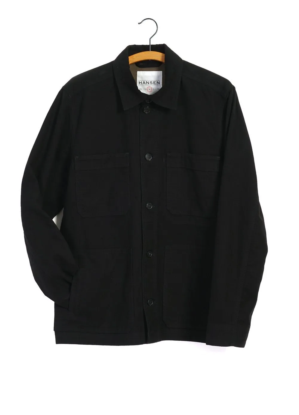 Refined Black Work Jacket by Bertram