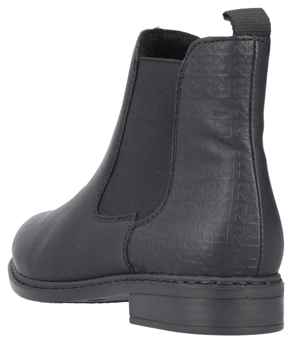 Chelsea boots Rieker, black