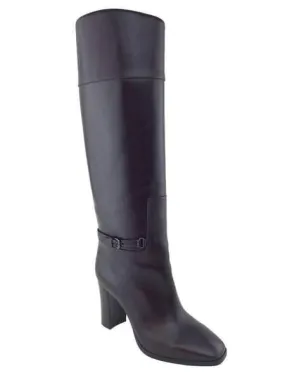 Christian Louboutin Black Leather Mervillon 85 Knee Boots Size 6/EU 36