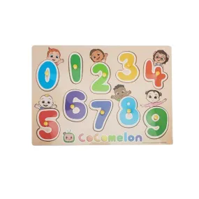 Cocomelon Number Peg Board