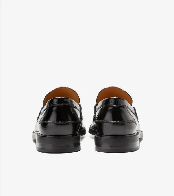 Sure! Heres an optimized title for the product:

Cole Haan Mens Black Brushoff Pinch Prep Penny Loafer - Style C38552