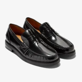 Sure! Heres an optimized title for the product:

Cole Haan Mens Black Brushoff Pinch Prep Penny Loafer - Style C38552