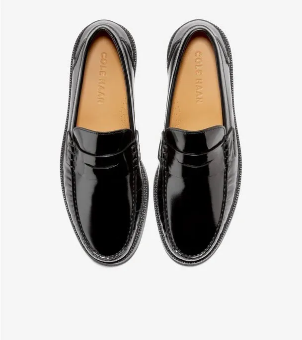 Sure! Heres an optimized title for the product:

Cole Haan Mens Black Brushoff Pinch Prep Penny Loafer - Style C38552