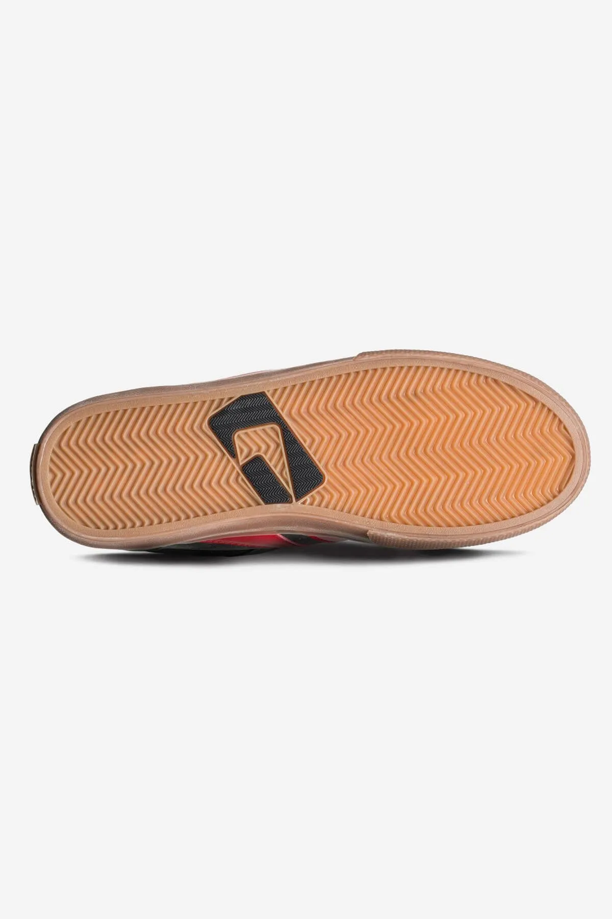 Encore 2 Skate Shoes in Charcoal, Gum, and Red - Stylish and Comfortable