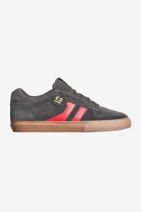 Encore 2 Skate Shoes in Charcoal, Gum, and Red - Stylish and Comfortable