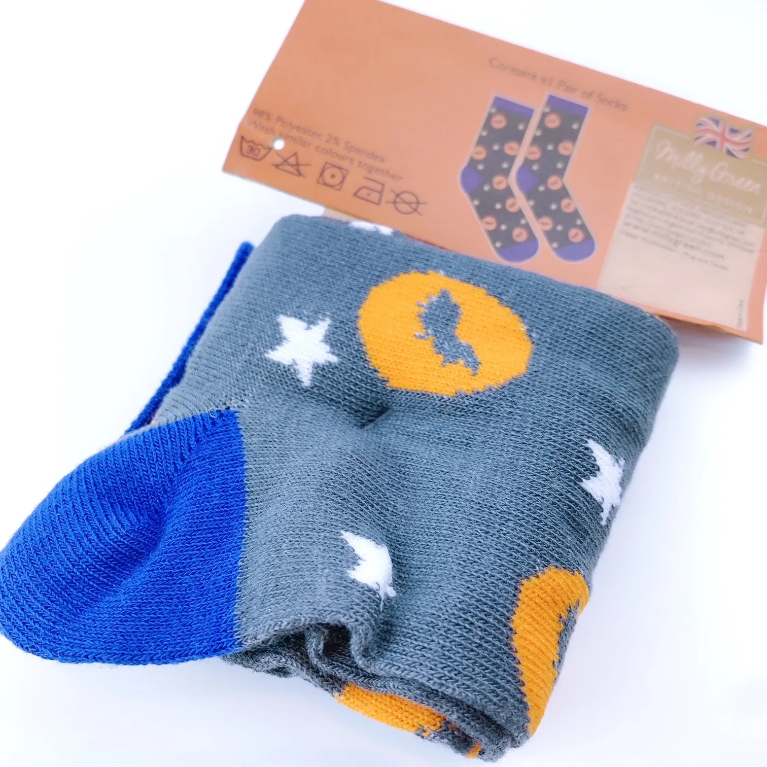 Milly Green British Design Halloween Count Fangula Cat Coffee Mug and Sock Set - Perfect for Spooky Season Gifts and Cozy Sips!