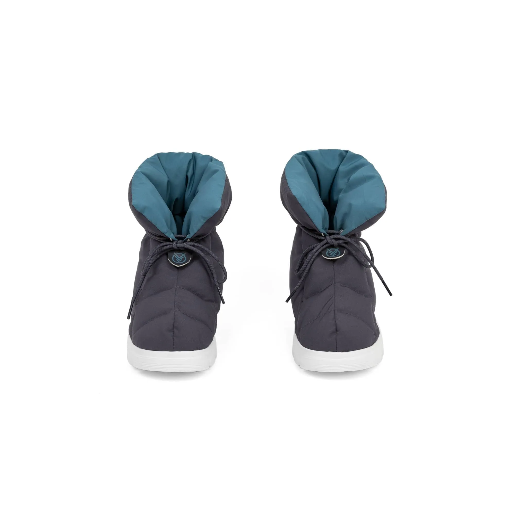 VOITED Lightweight Camping Boots in Graphite - Ideal for Indoor/Outdoor Use - Comfortable Cuddle Boot