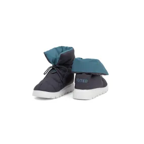 VOITED Lightweight Camping Boots in Graphite - Ideal for Indoor/Outdoor Use - Comfortable Cuddle Boot